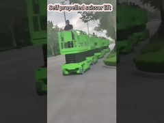 Ascenseur à ciseaux autopropulsé 6m-14m Plateforme mobile