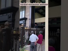 250 kg 4 m Ascenseur de chaise roulante extérieur Ascenseur vertical résidentiel