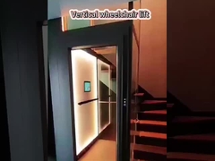 Ascenseur hydraulique vertical de 1 m pour handicapés en haut et en bas des escaliers