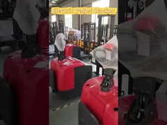 Pâte à palettes semi-électrique de 1,5 à 2 tonnes hydraulique à poussée manuelle