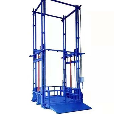 acheter 1 tonne - 50 tonnes 4 ascenseurs post-cargo ascenseurs hydrauliques de fret montés sur le mur online manufacture