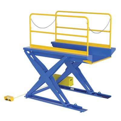 acheter 4000 kg Porte de chargement Plateformes de levage à ciseaux Porte de levage à ciseaux de 1,8 m online manufacture