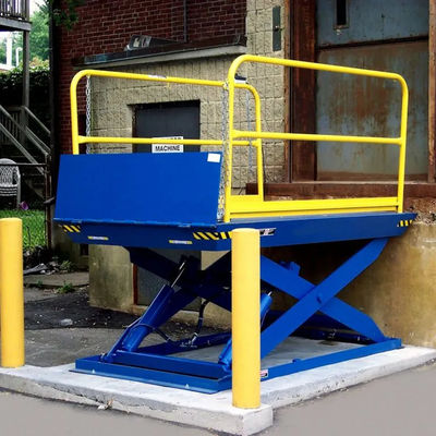 acheter 2000 kg élévateur hydraulique chargement de quai stationnaire élévateur hydraulique ciseaux de quai online manufacture