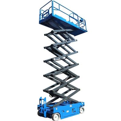 acheter Mini-ascenseur à ciseaux mobile de 14 m Plateformes de travail à ascension autonome 230 kg online manufacture