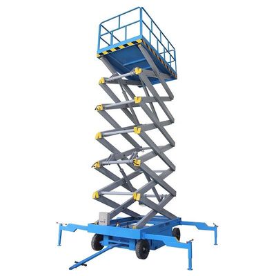 acheter Ascenseur à ciseaux extérieur de 18 m 300 kg Charge Ascenseur à ciseaux léger online manufacture