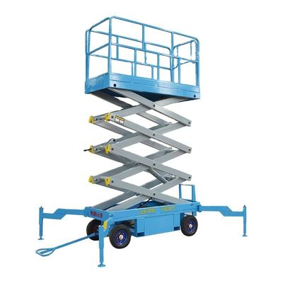 acheter Plateforme aérienne hydraulique de 500 kg, élévateur à ciseaux mobile de 14 m de haut online manufacture