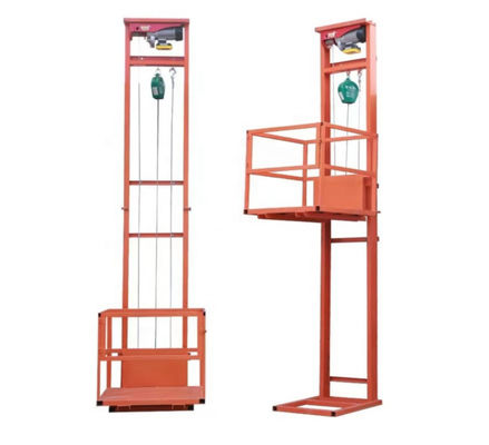acheter 3m-10m 500kg Ascenseur de chargement résidentiel Ascenseur hydraulique de marchandises verticales online manufacture
