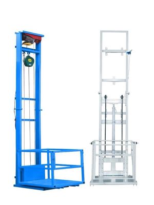 acheter Entrepôt 500 kg Ascenseur de fret à deux postes à guide unique Ascenseur hydraulique de fret ferroviaire online manufacture