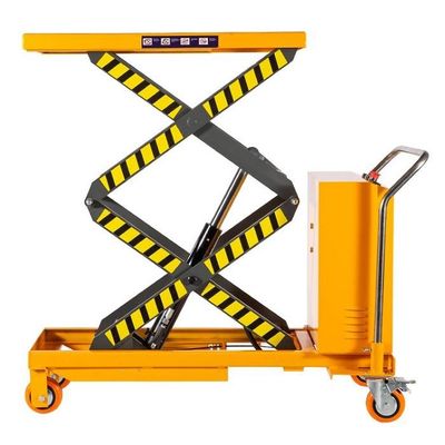 acheter 500 kg chariot élévateur à ciseaux Chariot élévateur semi-électrique Table pour entrepôt online manufacture