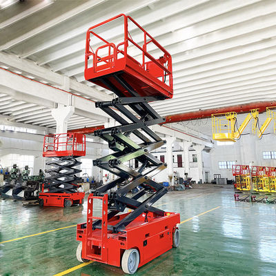 acheter Site de construction Ascenseurs autopropulsés 230 kg Plateforme mobile à ciseaux online manufacture