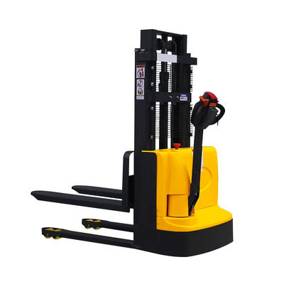 acheter Le chargeur de palettes jaune 1200 kg 1500 kg chargeur de palettes électrique online manufacture