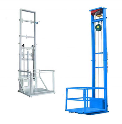 acheter Ascenseur hydraulique de marchandises de 1 tonne 9 m monté sur une paroi verticale Ascenseur de chargement pour entrepôt online manufacture
