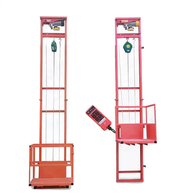 acheter 500 kg 1000 kg Ascenseur de chargement d'entrepôt Ascenseur de fret électrique vertical online manufacture