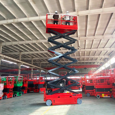 acheter 230 kg 450 kg Ascenseurs à ciseaux autopropulsés Plateforme de levage électrique online manufacture