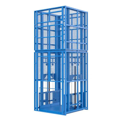 acheter 3 tonnes 3 - 9m entrepôt en cage élévateur de cargaison plateforme élévateur de marchandises online manufacture