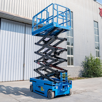 acheter Plateforme élévatrice automotrice à ciseaux, hauteur de travail 8 m, capacité 450 kg fabrication en ligne