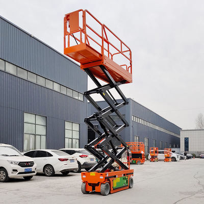 acheter Plateforme élévatrice électrohydraulique 6m 8m, capacité de charge 320 kg, ciseaux automoteurs fabrication en ligne