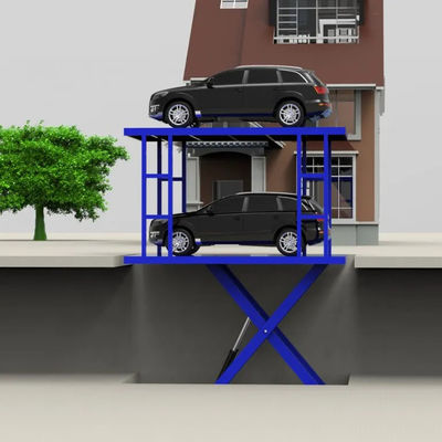 Ascenseur à ciseaux de voiture mobile 3m 6m Hauteur Double pont Ascenseur automobile à moyenne hauteur