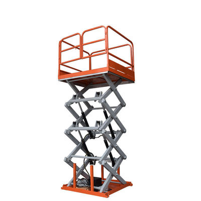 Tableau de levage à deux ciseaux hydraulique stationnaire 2000 kg