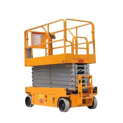 Autopropulsé 12m 14m élévateur à ciseaux Batterie élévateur à ciseaux 10m hauteur de travail