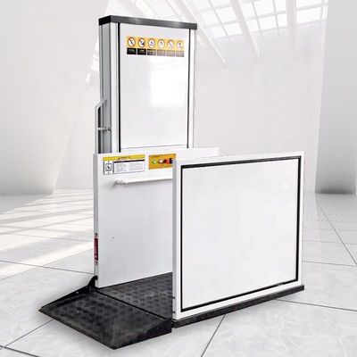 Plateforme de levage pour handicapés de 6 m, élévateur pour fauteuil roulant vertical à l'intérieur de la maison
