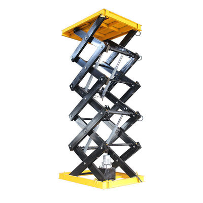 Plateforme de levage à ciseaux à double cylindre 5 m 1000 kg Table de levage à ciseaux électrique
