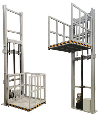Ascenseur industriel facile à charger Ascenseur hydraulique Ascenseur de plateforme 8m 1000kg