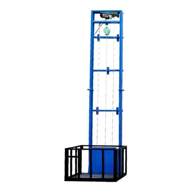 Ascenseur de chargement de petite taille Equipement de levage facile Plateforme électrique de levage 8m 500kg