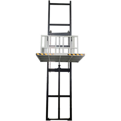 7 8 9 10m Ascenseur hydraulique de petite taille pour le transport de marchandises Ascenseur mural Plateforme de levage