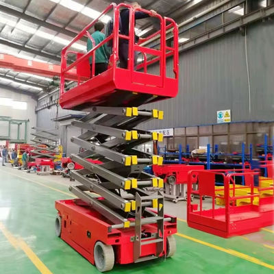 10m 12m élévateur à ciseaux hydraulique autopropulsé