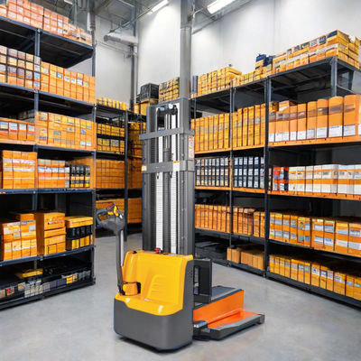 Gerbeur électrique 1 tonne 3,5 m auto-chargeant, chariot élévateur à palettes