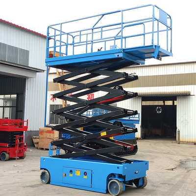 Plateformes de travail aérien mobiles automotrices à ciseaux hydrauliques de 6 m