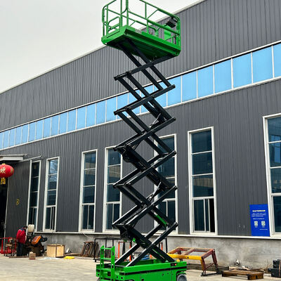 Plateforme de levage à ciseaux autopropulsée, table de levage hydraulique à batterie