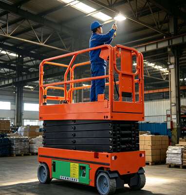 Mini taille complètement électrique de la charge 6m de l'ascenseur 230kg de ciseaux pour l'entretien d'intérieur