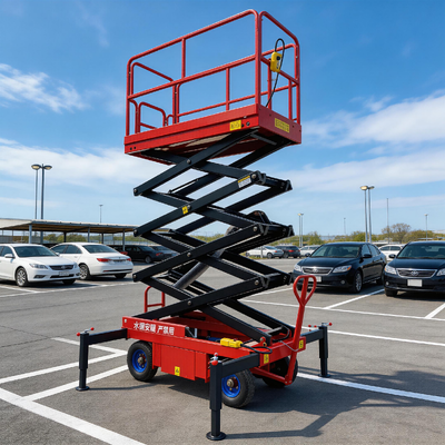 Taille sécurisée efficace 500kg d'ascenseur mobile de ciseaux pour l'entretien d'installation