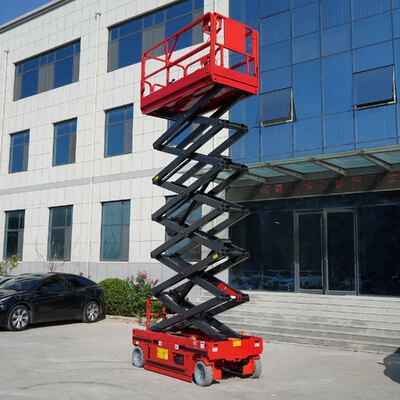 Plateforme élévatrice à ciseaux automotrice 6m - 16m Plateforme de travail Capacité 450kg